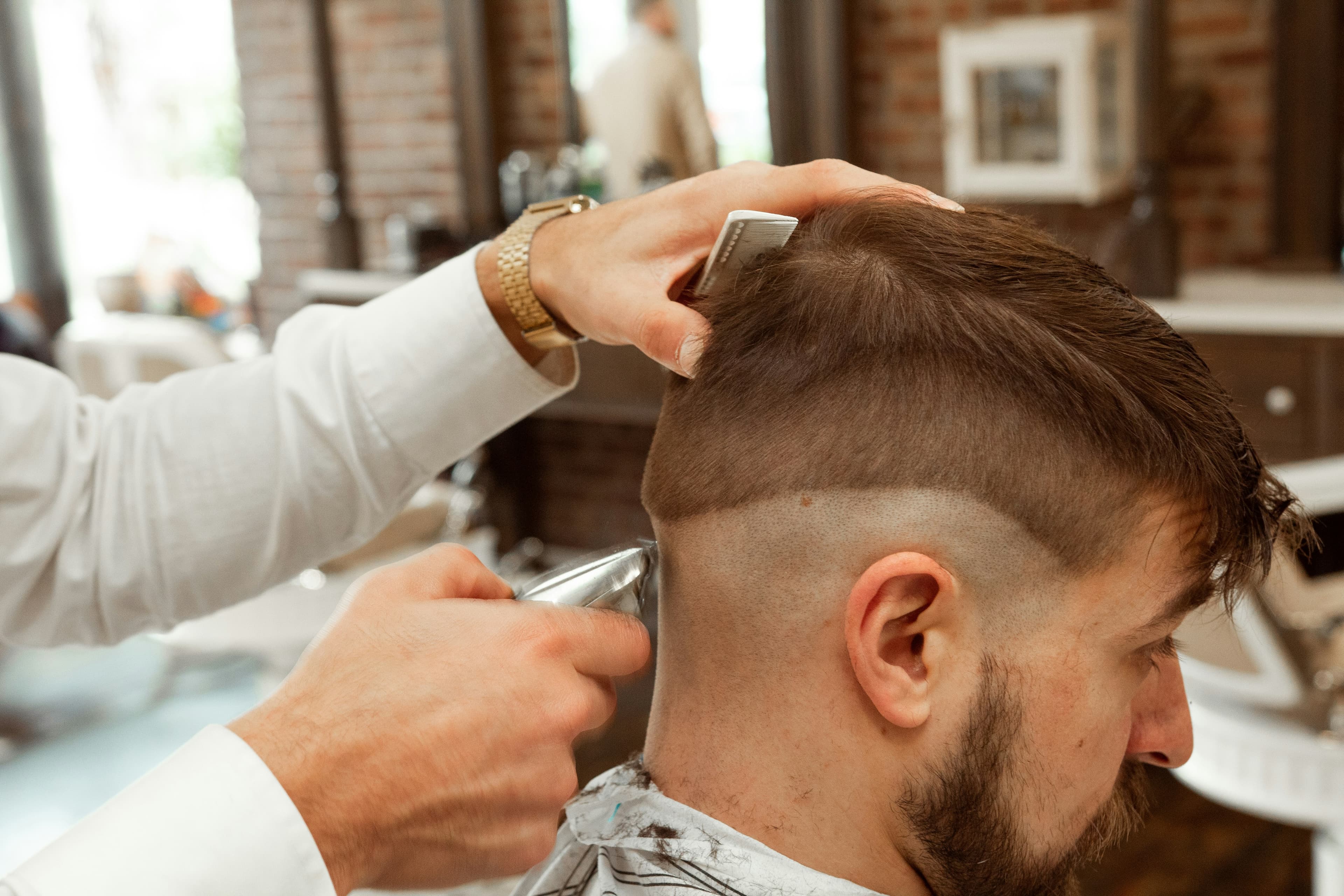 High fade com desenho